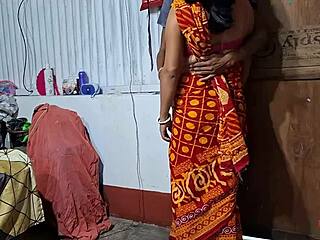 Young Bengali Maid Bent Over Hardcore Doggystyle Webcam Fuck