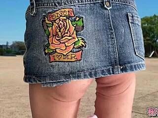 miniskirt boots anal vibrator climax outdoor solo secretgakuen