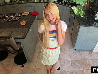 yo kenzie reeves pussy stuffed full thanksgiving cum