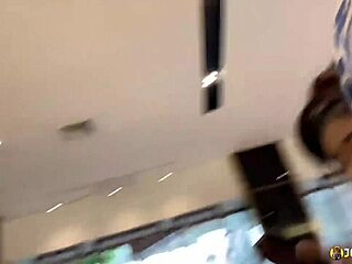 Hot tattooed Thai babe's perfect POV anal creampie ride!