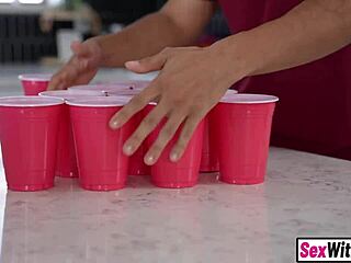 bratty latina teen dominates bro into hardcore ass pounding