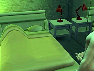 Slutty Roommate Gets Anal Creampie In Sims 4 Dorm Parody