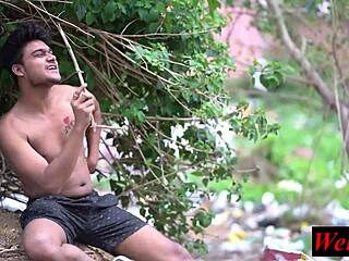 Beautiful Indian girl reunites lover for passionate hardcore