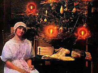 vintage erotic christmas retro antique tease!