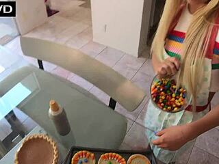 yo kenzie reeves pussy stuffed full thanksgiving cum