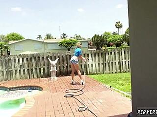 cory chase dares public bridge fuck first time?