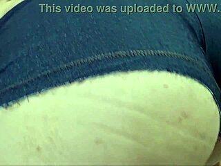 horny bride's big ass lingerie tease in public spots