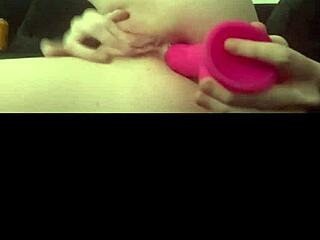 horny british coed girlfriend squirts solo orgasm