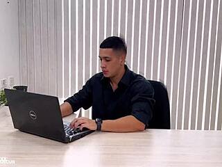 petite blonde natural tits job swap with max xiara