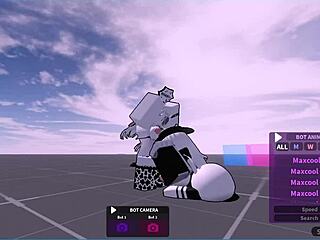 😏 futa babe gives sloppy blowjob then wild futanari sex romp 💦