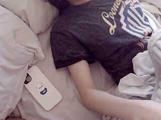 hot creampie anal right on top of my buddy's bed