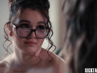 Leana Lovings, crave Gizelle Blanco's tongue on your teen pussy?