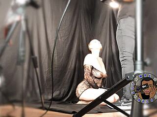 roxxxie blackhart shares season 4 bts with big tits ass and monster bbc action