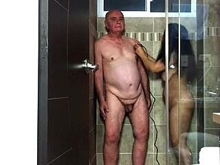 agarabas shakes big ass in shower surprise voyeur jerk preview