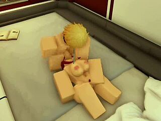 Denji Pounds Makima in Roblox Frenzy