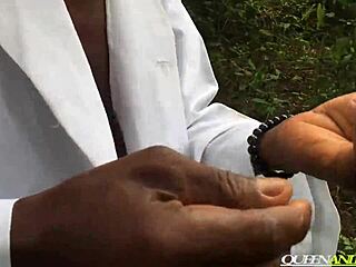 doctor drags me to the bush for wild pounding of local pussy queen anita