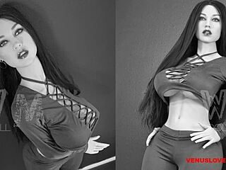 Chubby silicone fuck doll Venus ready for curvy action? 🔥🍑