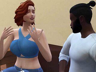 sims redhead milf cheats fucks massive bbc wildly