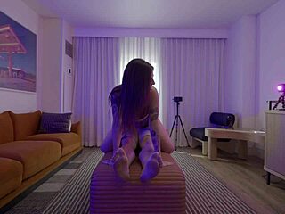 big ass tiny tits babe fucked hard with dripping cumshot