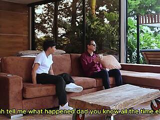 submissive latina teen bends over for sneaky anal creampie