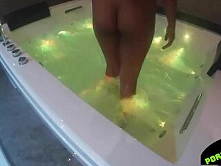 Tight thai feet couple homemade footjob fun