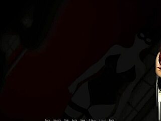 kate's leather stockings ripped in public college tease