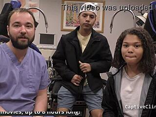 Michelle Anderson Spread Gaping in Latex Shower Humiliation