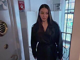 condom snaps mid fuck with escort slut creampie her tight pussy pov