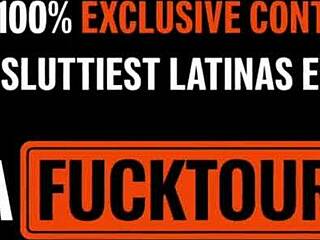 Thick latina teen's big booty stretched pov hookup