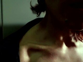 What happens when your pretty neighbor bends over the stairs for doggystyle cum in mouth