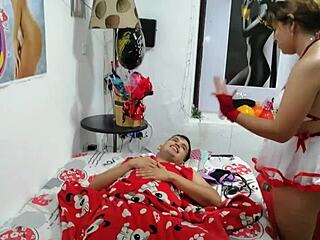 I fucked the hot nurse hard and came in her mouth