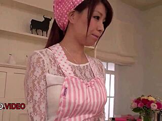 hey chatty mature japanese babe blows then creampies hard