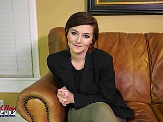 Kylie gulps massive cock cumshot fiercely