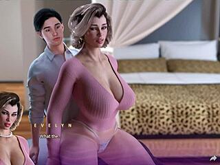 married milf bride stuck on lap grinds big ass until massive cum explosion