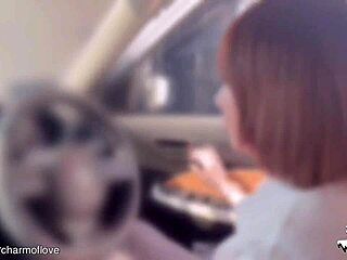 Girlfriend's friend sneaks skinny student fuck after school outdoors