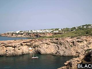 Blacked hotwife alexis rides hubby's friend's bbc creampie