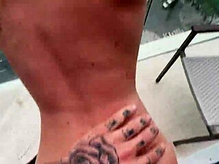 brazilian teen gets her tight ass creampied outdoors on rio's sunny balcony