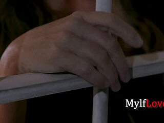 Retro Brunette Femme Fatale Hides Wild Desires Beneath Vintage Look