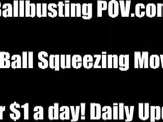 Femdom Ball Kick Only Reward