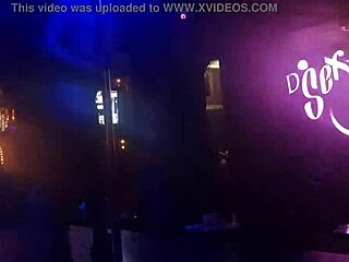 Latina teen gives steamy desk table dance