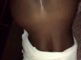 ebony bubble butt takes big black cock doggystyle deep