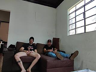 carlos urach carmona stroke big cocks bareback together