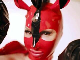 latex pony works hard for your big carrot