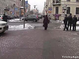 Tricky Agent Tricks Shaved Teen Into Hardcore Casting Fuck And Cumshot