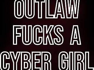 Cyber Girl Surrenders to Outlaw's Brutal Hardcore Fucking