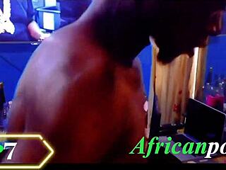 Eager ebony teen bends over craving hardcore pounding from massive black arrow cock