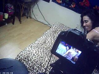 glasses brunette first timer backstage pussy pounded by maxxx loadz