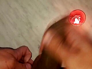 Watch me drip wax on my tattooed foreskin!