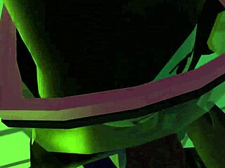 Cyber Girl Surrenders to Outlaw's Brutal Hardcore Fucking