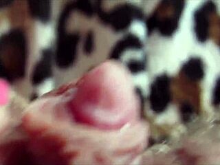 Watch big clit explode in orgasm closeup 😍